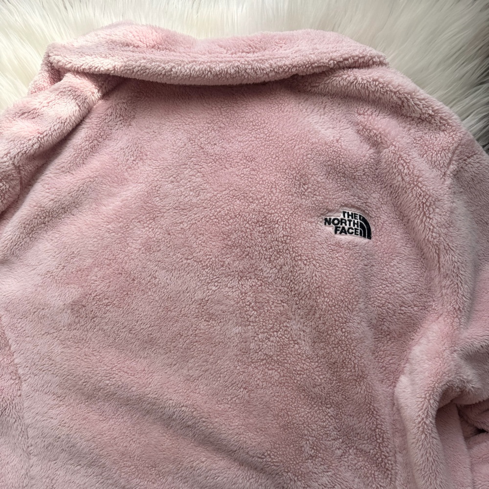 The North Face Light Pink Sherpa Fleece Jacket - Picture 4 of 4